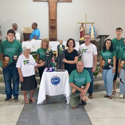 Vicentinos participam da Santa Missa em Lar de Idosos