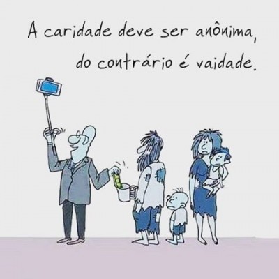 Sobre ego e caridade