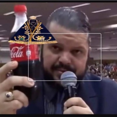 Sobre a imagem de Nossa Senhora e a Coca-Cola