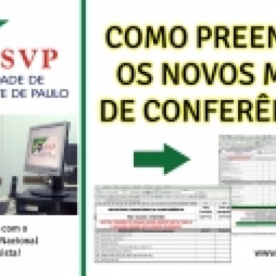 Vídeo explica como preencher mapas de Conferência